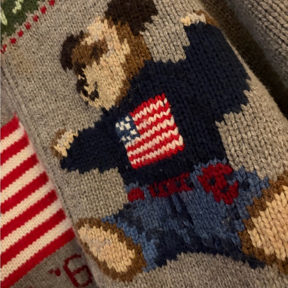 Polo Bear Wool Zip Cardigan - Picture 5 of 9